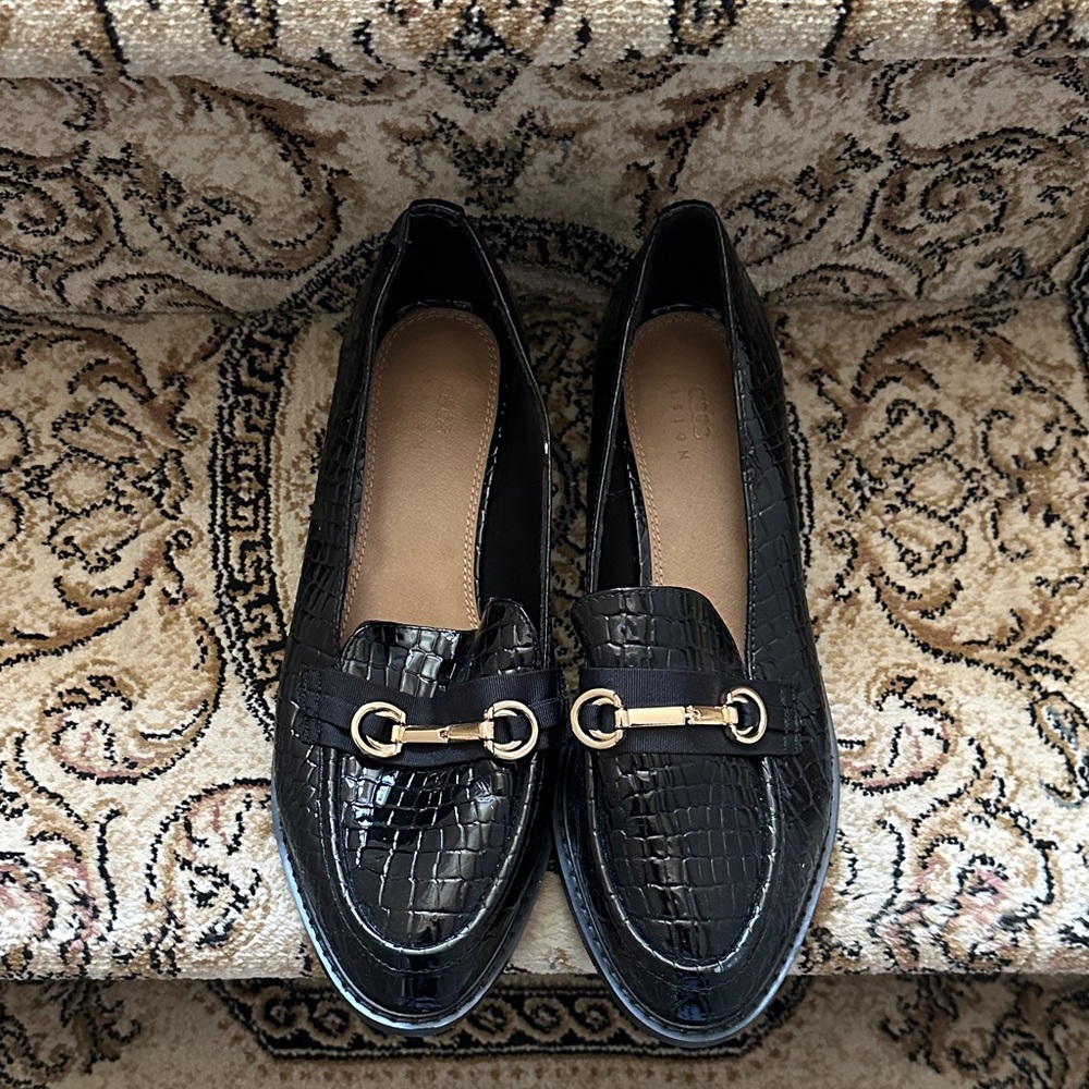 NEW ASOS Elegant Black Loafers